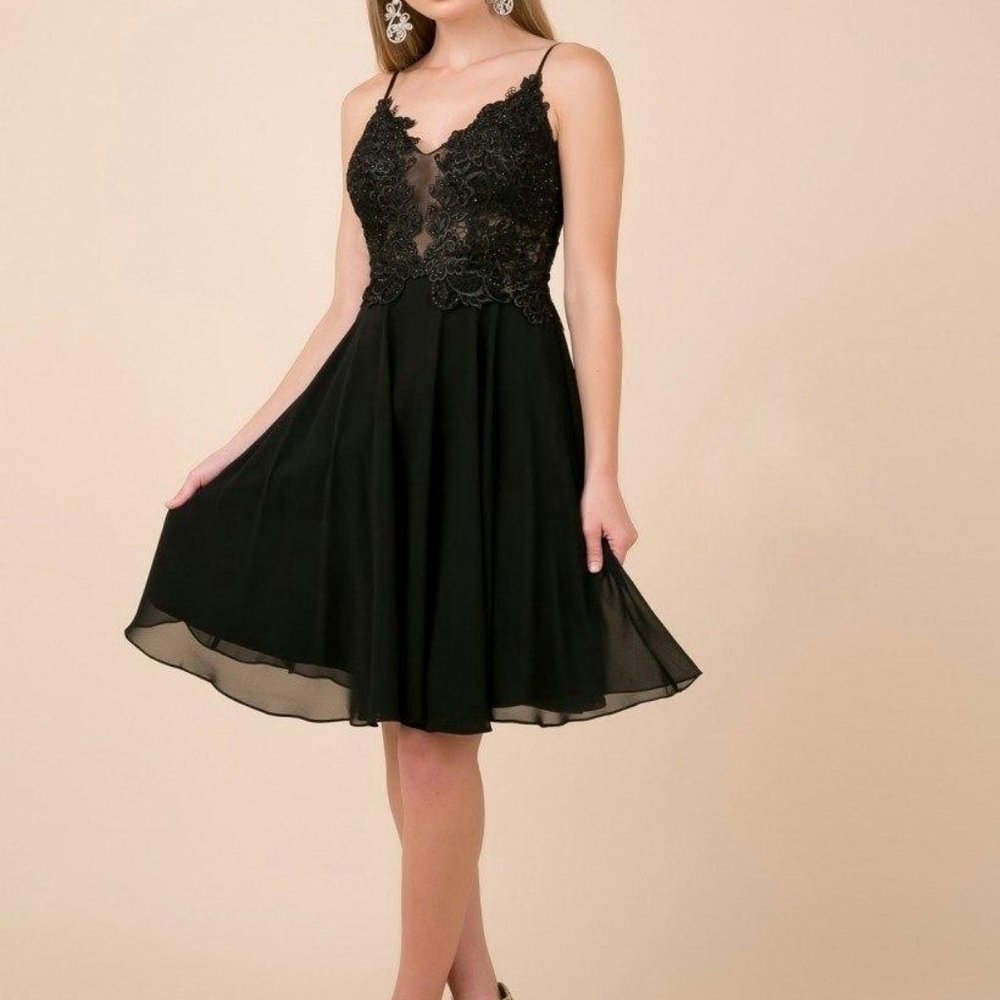 Sweetheart Neck Lace A-Line Prom Dress NXA660